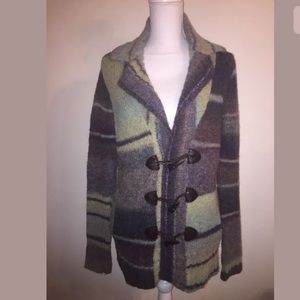 Michael Stars Toggle Closure Alpaca Blend size 1